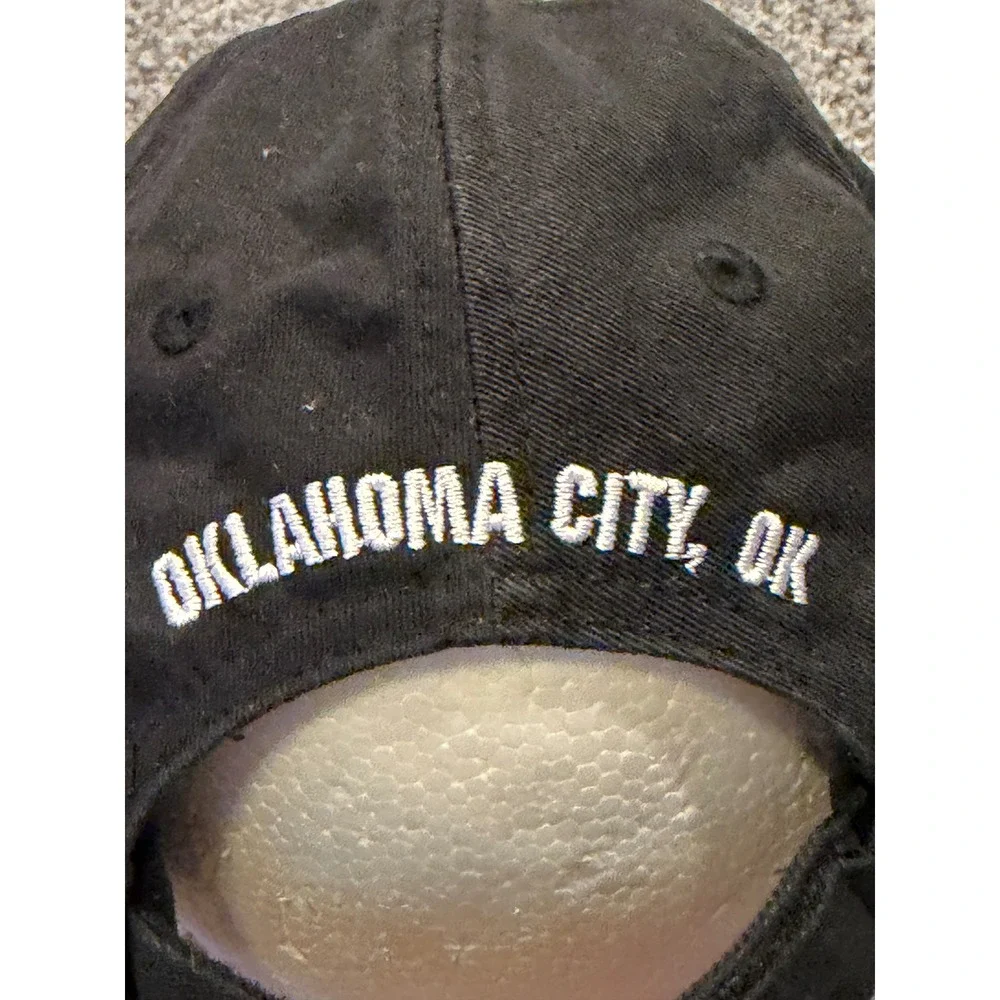 Phillips 66 Hat Mens OS Black Big 12 Championship 2012 Baseball Cap OKC *